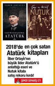 2018'de En Çok Satan Atatürk Kitapları (2 Kitap Birarada)